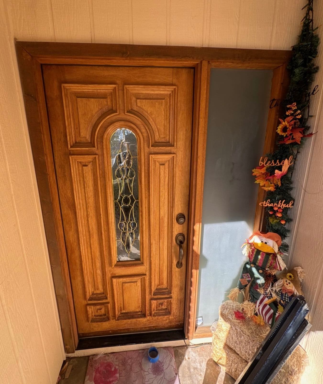 Project Stunning Fiberglass Door Installation Transforms Entryway image