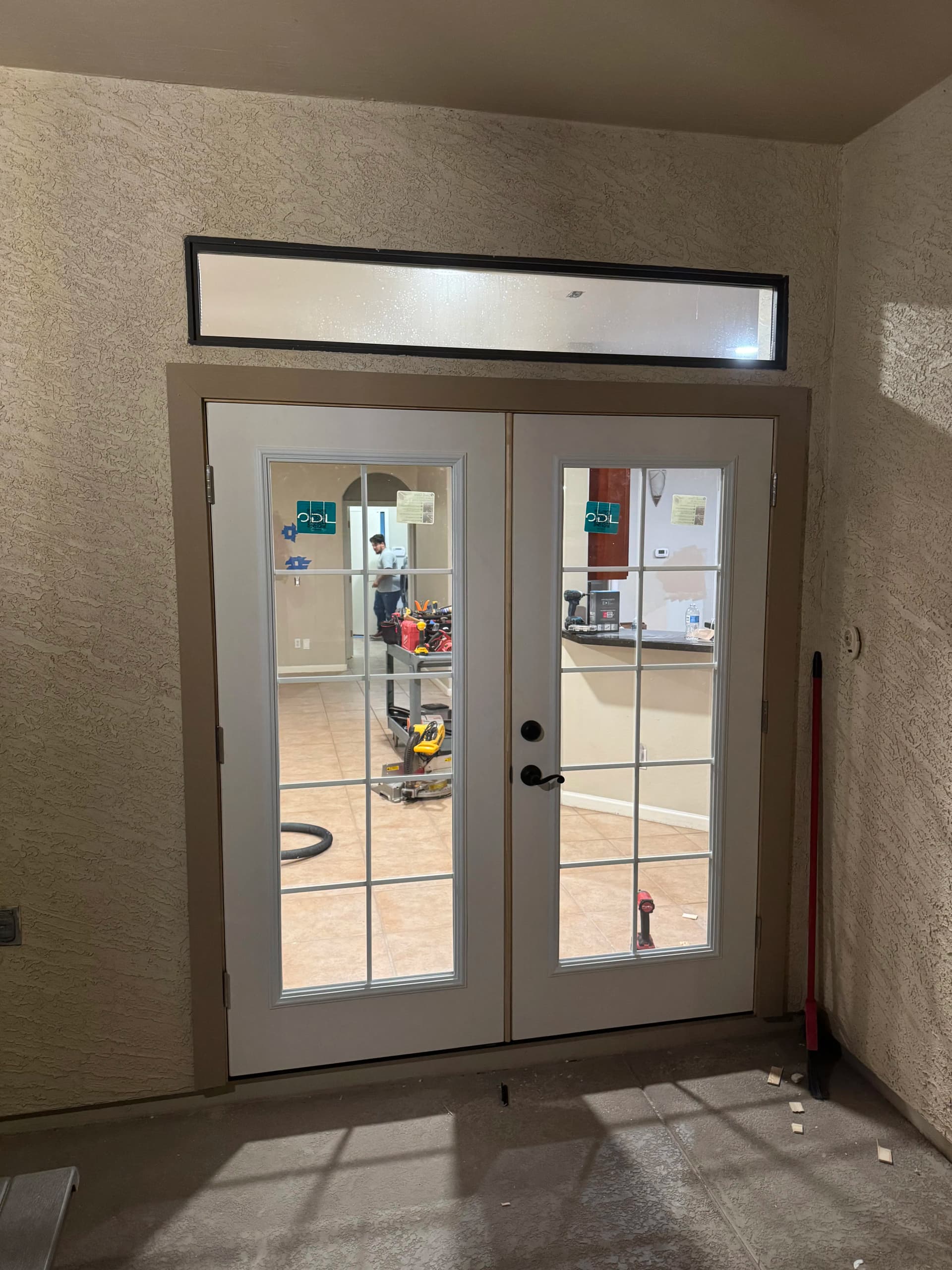 Gallery photos for Sliding Door Converted to Classic French Door Set: Image #3