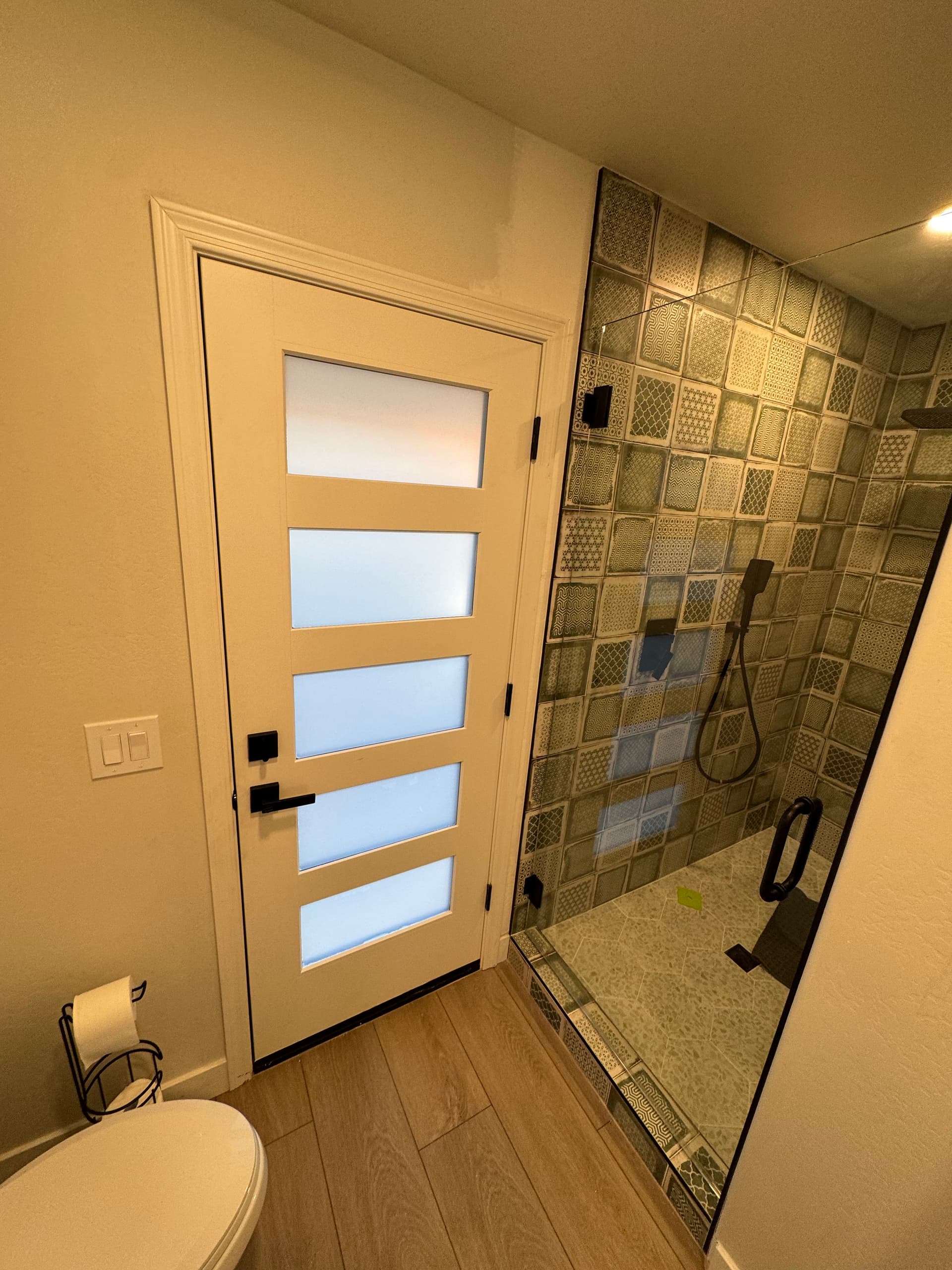 Gallery photos for Elevate Your Pool Bathroom with Sleek Doors: Image #1