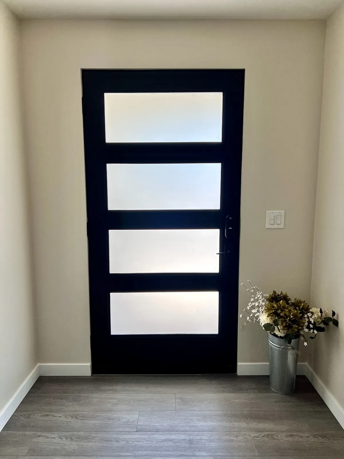 A Bold Black Entry Door That Actually Makes a Statement image