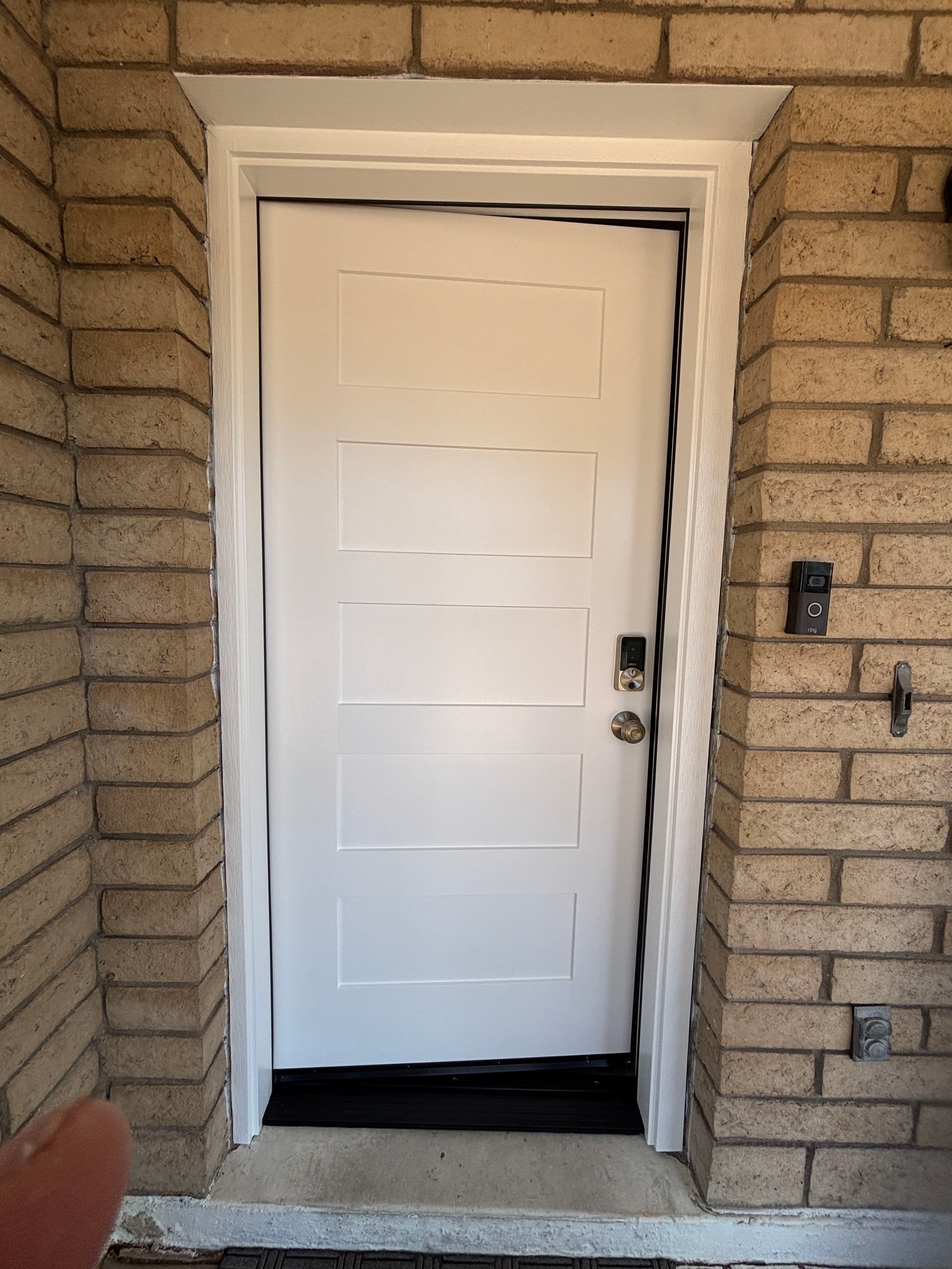 Project Modern 5-Panel Door Installation That Changed the Whole Entrance image