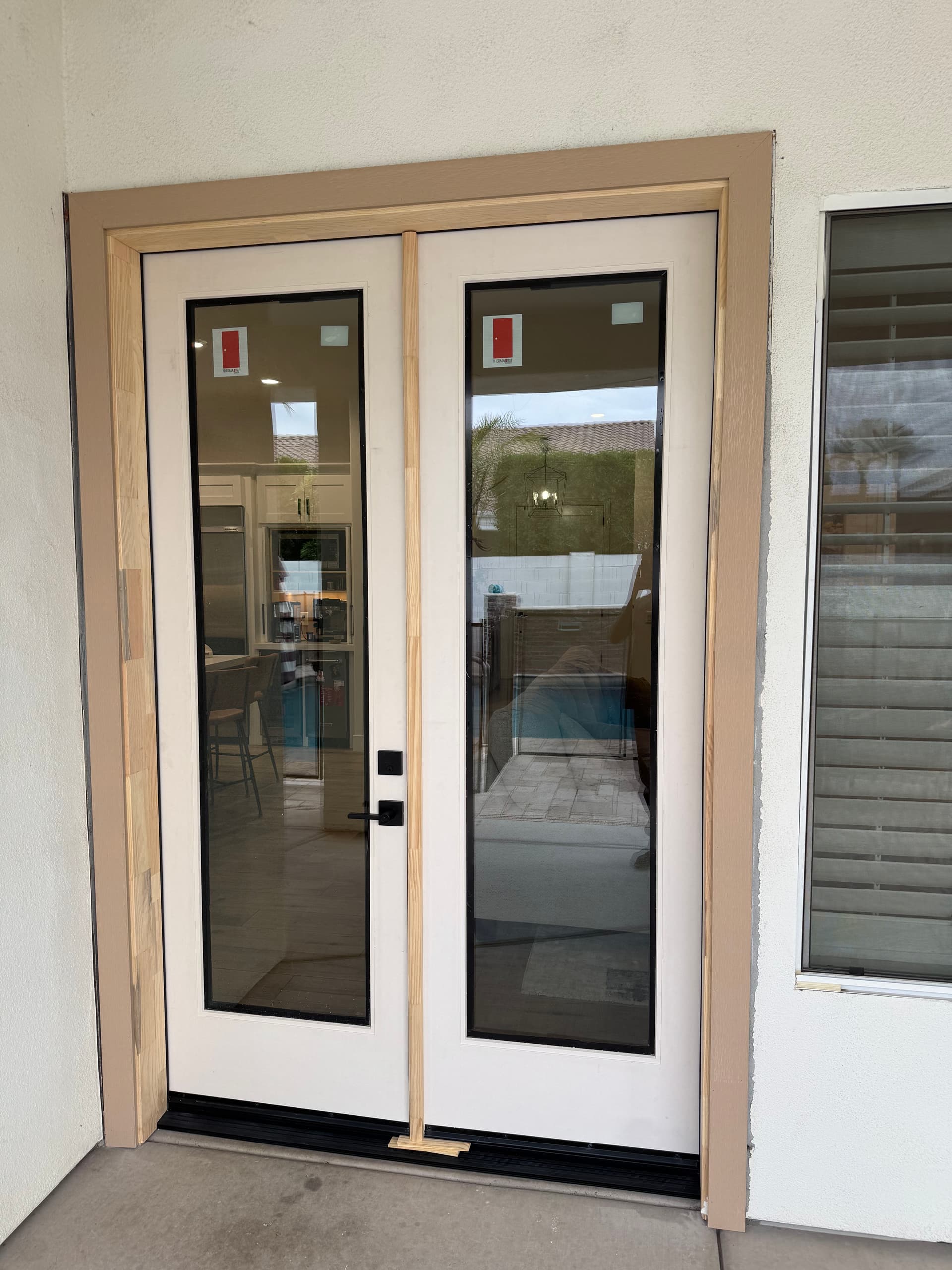 Gallery photos for Worn Pet-Damaged Doors Replaced with a Clean Modern Look: Image #3