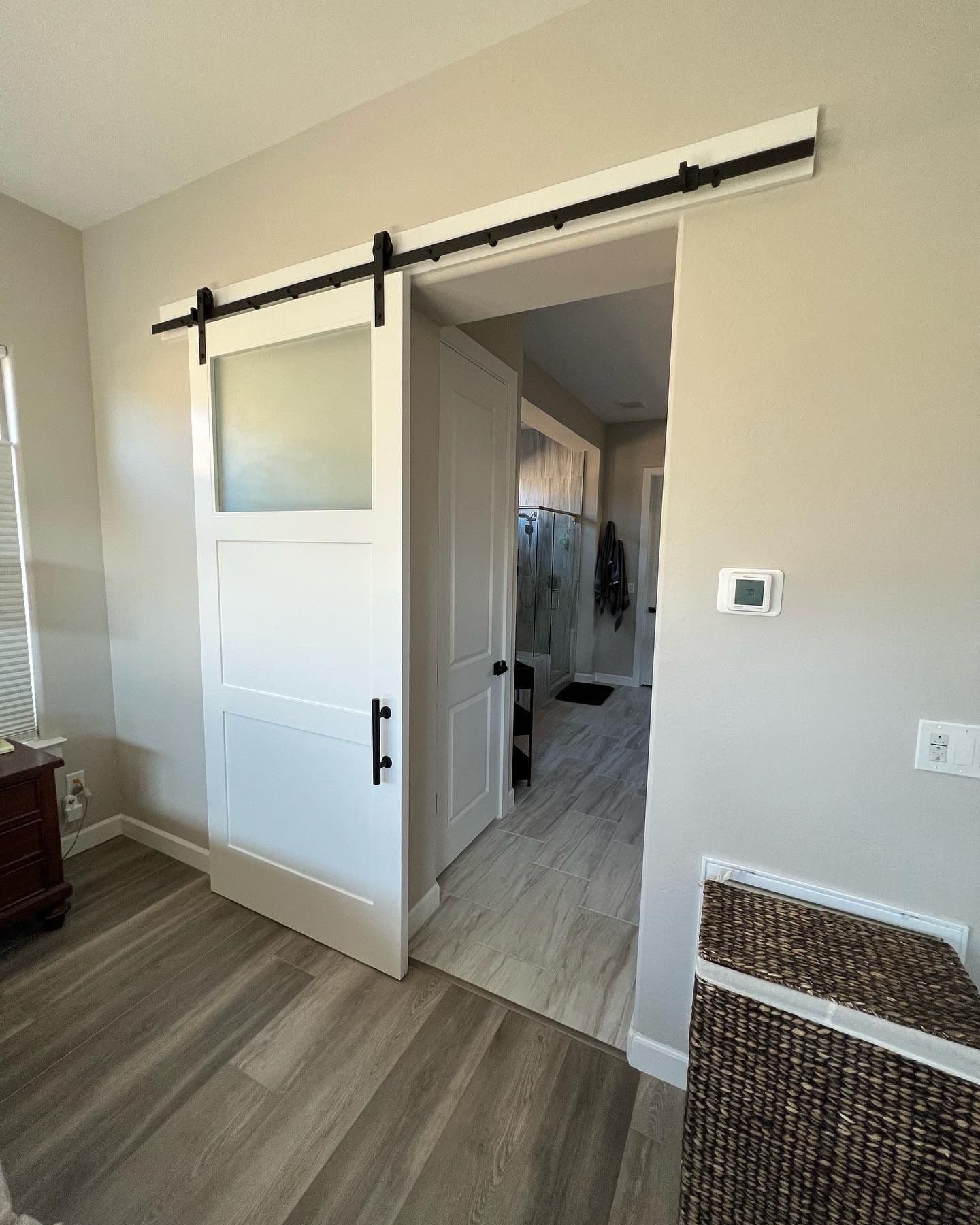 Sleek Sliding Barn Door Installation San Tan Valley image