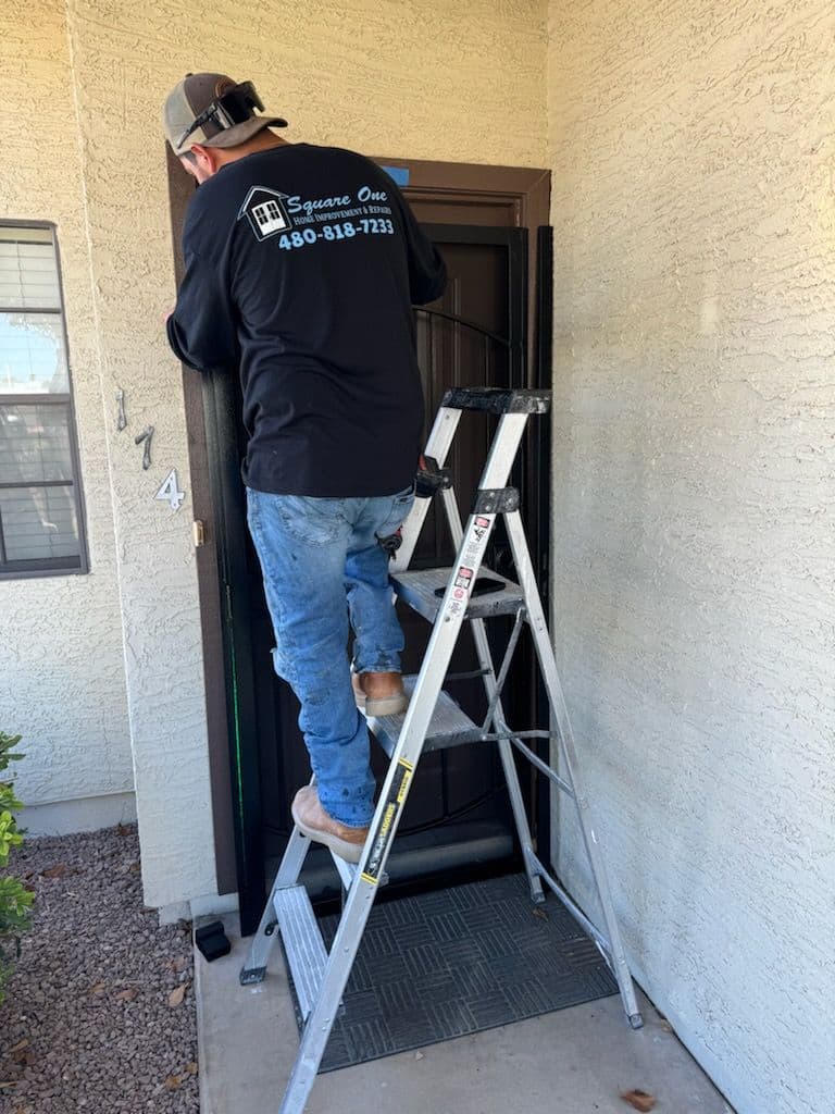 Gallery photos for Stylish Security Door Installation in Gilbert: Image #1