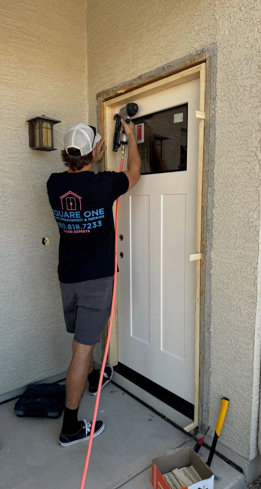 Gallery photos for Craftsman Style Entry Door Upgrade in Gilbert: Image #1