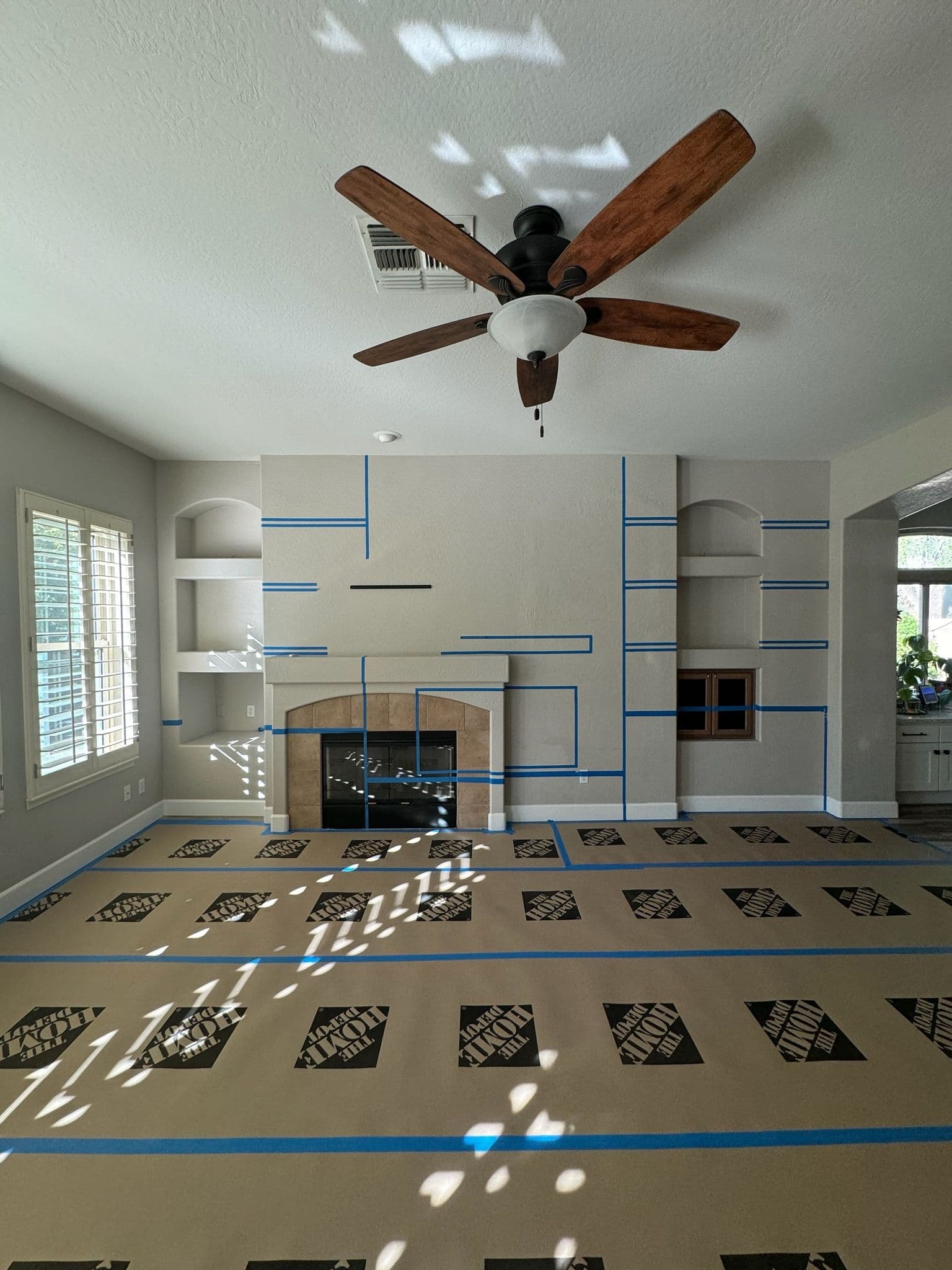 Project Prepping for a New Entertainment Center in Gilbert image