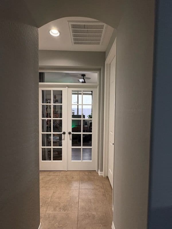 Project French Door Installation for Home Music Studio in San Tan Valley image