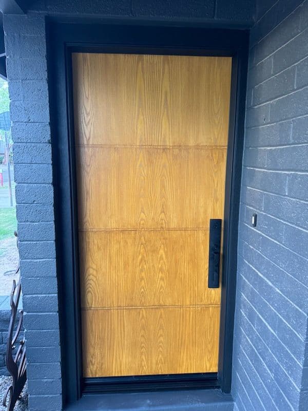 Project Stylish Oak Door Transformation in Tempe image