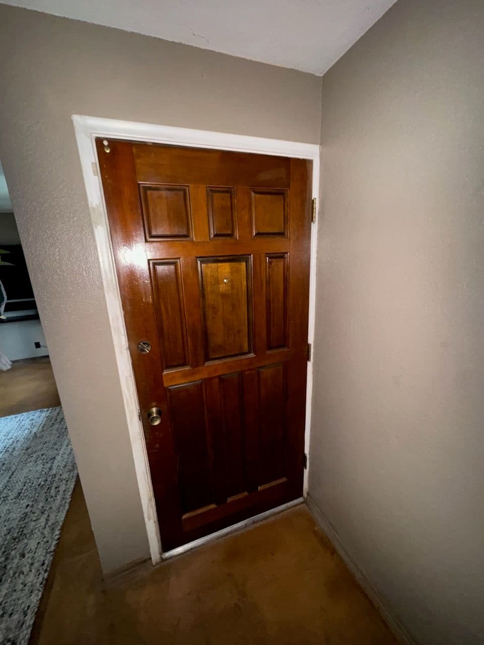Stylish Oak Door Transformation in Tempe