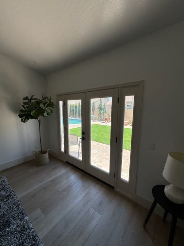Seamless Window-to-Door Transformation