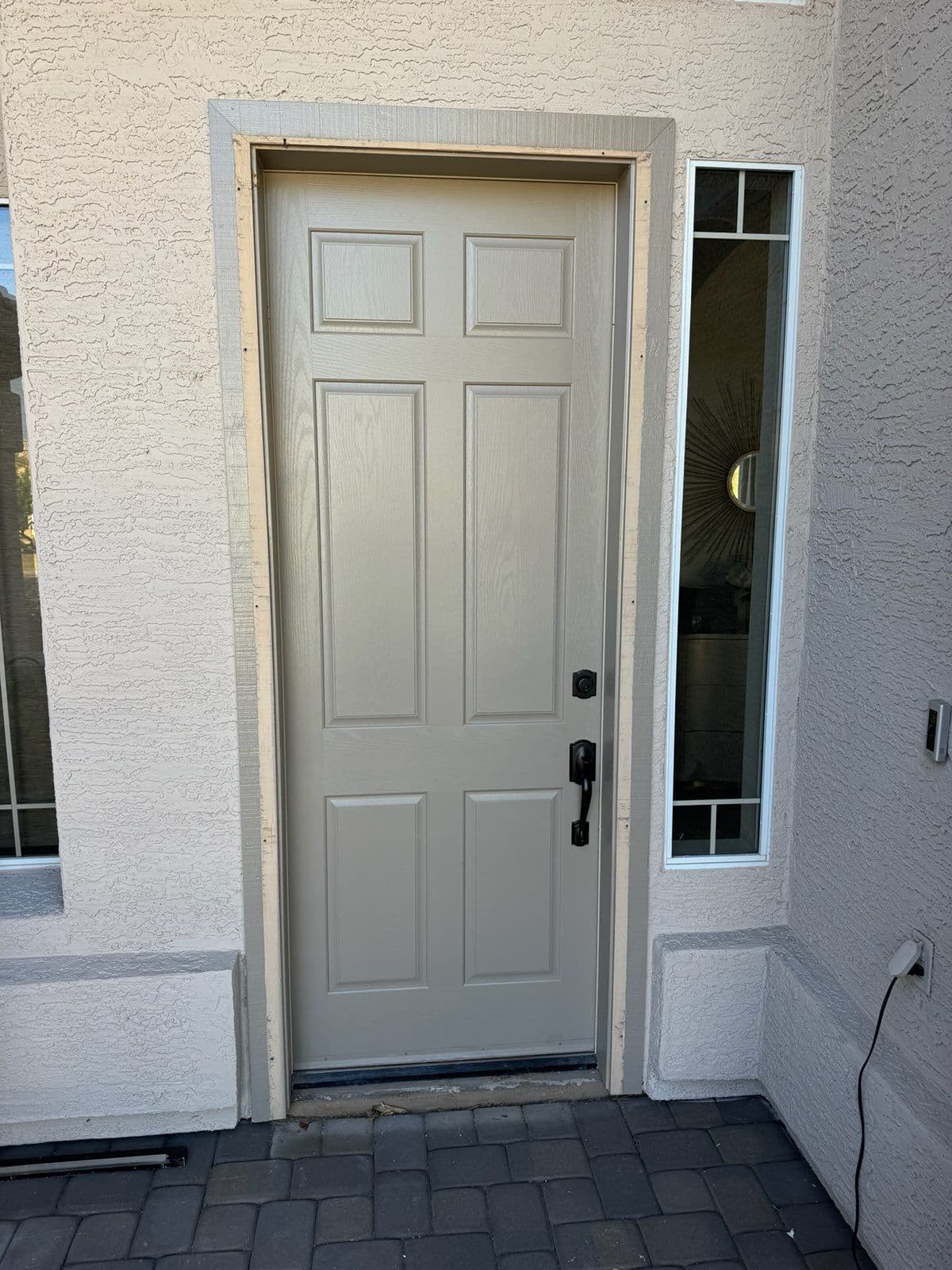 Project Modern Glass Door Upgrade Elevates Entryway image