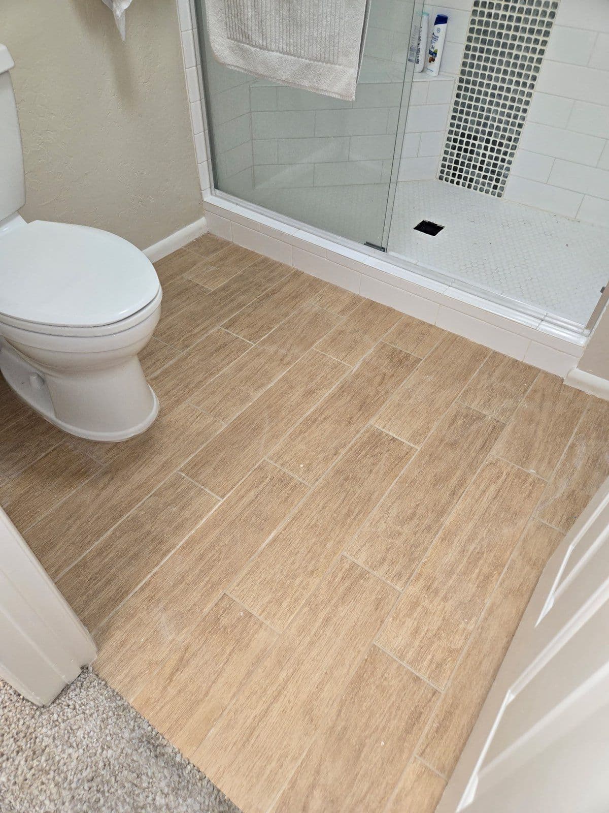 Stunning Bathroom Floor Renovation in Arizona image